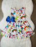 Girls Mouse Ears Dress with Matching Bow - Bowtism
